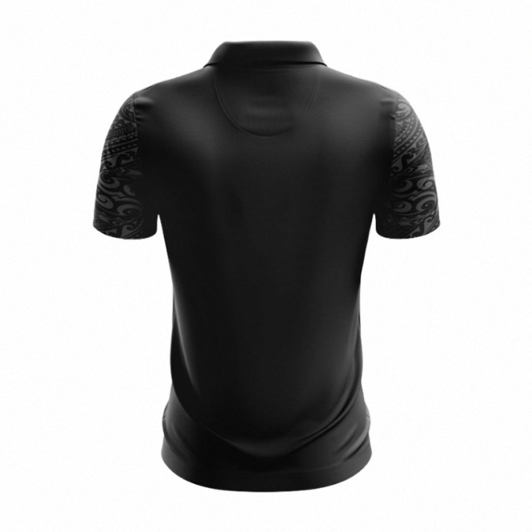 All Blacks Maori New Style Polo (Personalized)