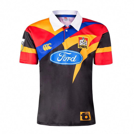 1997 1999 Waikato Chiefs Player Issue Temex Rugby Union Shirt Active